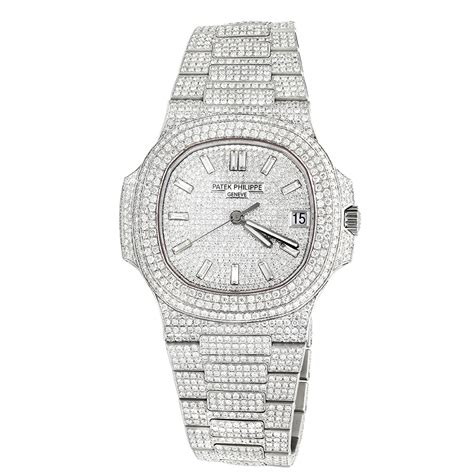 patek philippe diamond watch mens|Patek Philippe full diamond price.